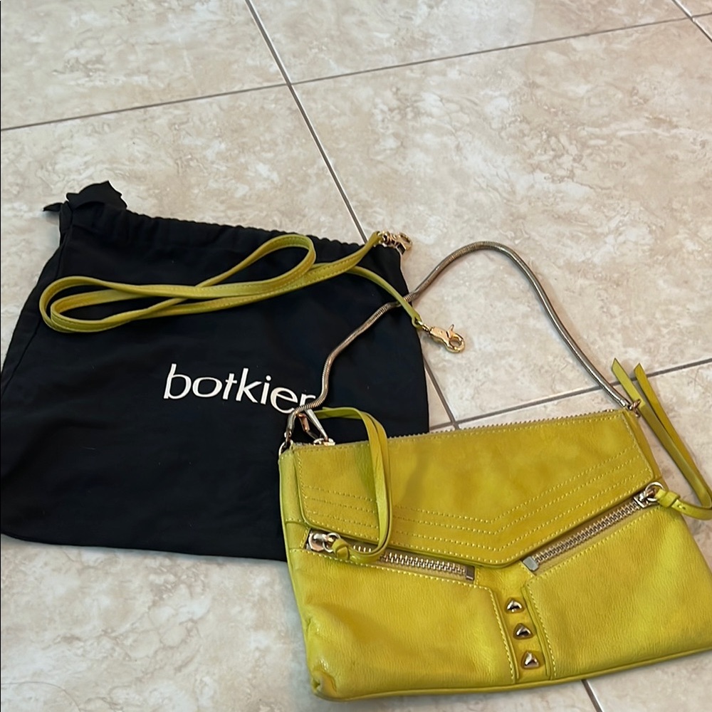 Botkier Yellow-green Crossbody Bag